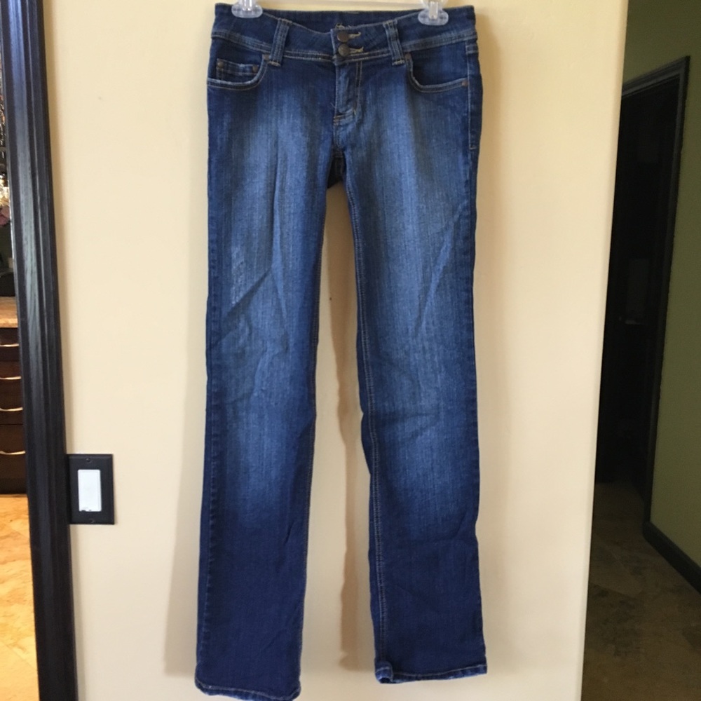 Jeans with studded pockets y2k